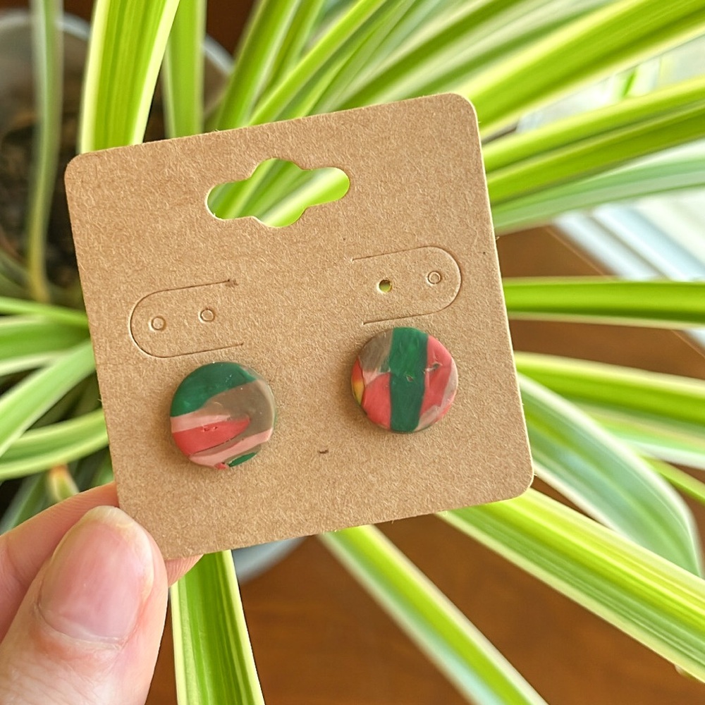 Fall Colors Stud Earrings